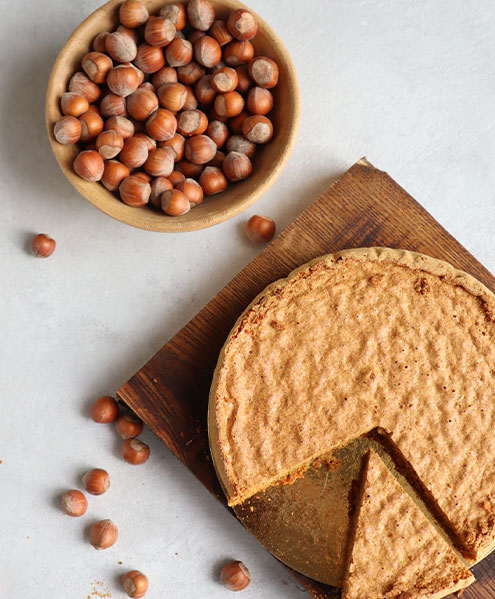 torta di nocciole