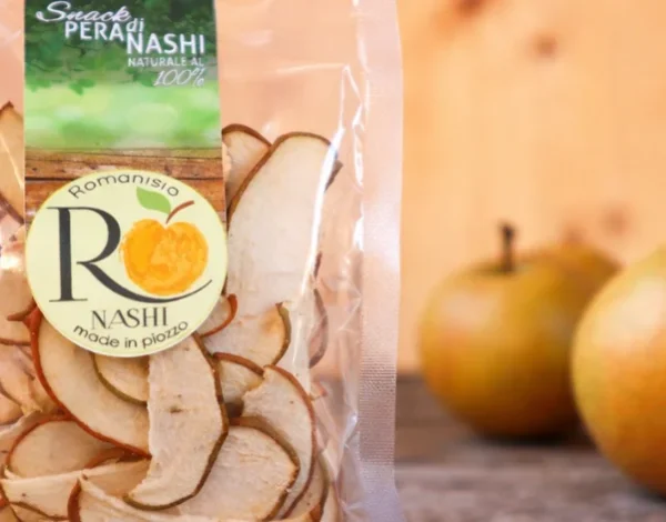 Snack di Pere Nashi Essiccate